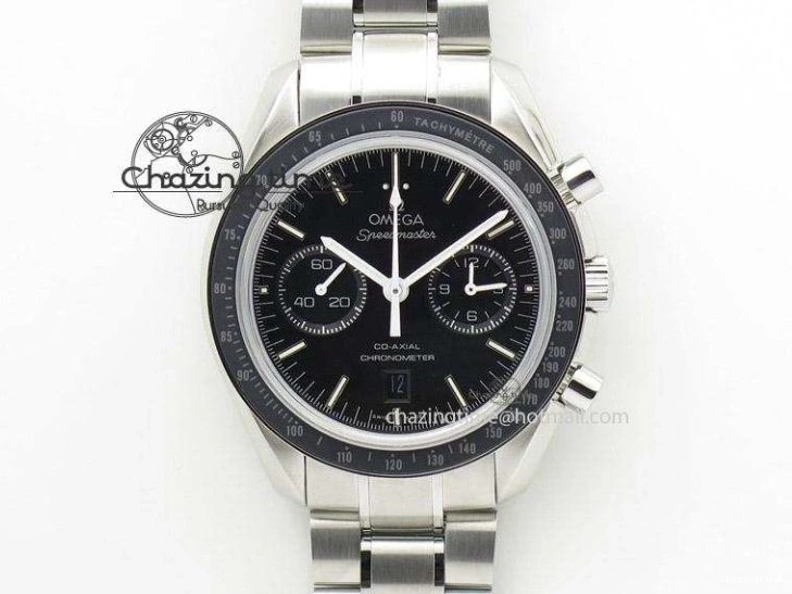 0710 Planet Ocean 2016 43.5mm SS Black Bezel BP 1:1 Best Edition Black Dial On SS Bracelet A GoodFit 8195